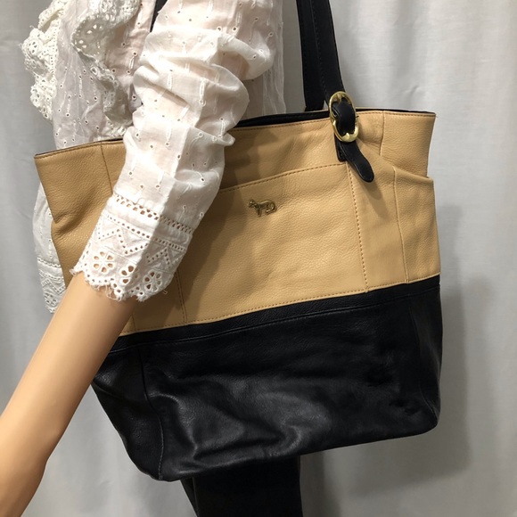 Emma Fox leather tote hobo bag purse EUC - Picture 8 of 8